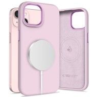 Силиконов кейс с MagSafe за iPhone 15 от Tech-Protect Silicone Pure - Pink