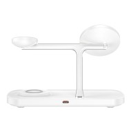 Зарядна станция 3в1 15W за iOS и Android устройства от Tech Protect A45 - Черна