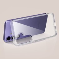 Хибриден кейс за Samsung Galaxy S25+ Plus от Tech-Protect Flexair Hybrid - Прозрачен