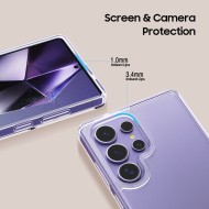 Хибриден кейс за Samsung Galaxy S25 Ultra от Tech-Protect Flexair Hybrid - Прозрачен