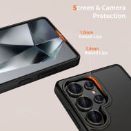 Твърд кейс за Samsung Galaxy S25 Ultra от Tech-Protect MagMat - Matte Black