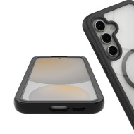 360 градусов калъф с MagSafe за Samsung Galaxy S25 от Tech-Protect Defense360 - Черен