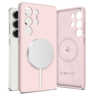 Силиконов кейс с MagSafe за Samsung Galaxy S25 Ultra от Tech-Protect Liquid Silicone - Pink Pearl