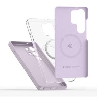 Силиконов кейс с MagSafe за Samsung Galaxy S25 Ultra от Tech-Protect Liquid Silicone - Mauve