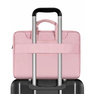 Чанта за лаптоп 15-16 инча от Tech-Protect Pocket Bag Laptop - Розова