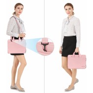 Чанта за лаптоп 15-16 инча от Tech-Protect Pocket Bag Laptop - Розова