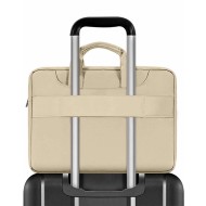 Чанта за лаптоп 15-16 инча от Tech-Protect Pocket Bag Laptop - Desert Beige