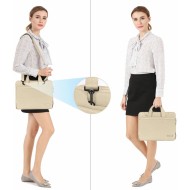 Чанта за лаптоп 15-16 инча от Tech-Protect Pocket Bag Laptop - Desert Beige