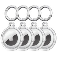 4x кaлъфи за Apple Airtag от Tech Protect Icon - Прозрачни