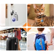 4x кaлъфи за Apple Airtag от Tech Protect Icon - Прозрачни