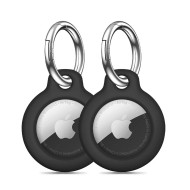 2x ключодържател за Apple Airtag от Tech Protect Rough - Черен