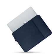 Мек калъф за лаптоп 13" инча от Tech-Protect Neopren - Navy Blue