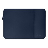 Мек калъф за лаптоп 15-16" инча от Tech-Protect Neopren - Navy Blue