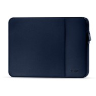 Мек калъф за лаптоп 15-16" инча от Tech-Protect Neopren - Navy Blue