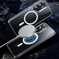 Силиконов кейс с MagSafe за Samsung Galaxy S25 Plus от ESR Classic Hybrid Halolock - Clear