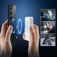 Силиконов кейс с MagSafe за Samsung Galaxy S25 Plus от ESR Classic Hybrid Halolock - Frosted Black
