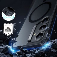 Силиконов кейс с MagSafe за Samsung Galaxy S25 Plus от ESR Classic Hybrid Halolock - Frosted Black