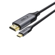 Кабел USB-C към HDMI 2.0 4K 60HZ 180 см. от Tech Protect Ultraboost - Черен