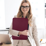 Мек калъф за лаптоп 14" инча от Tech-Protect Neopren - Mulberry