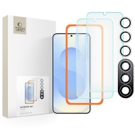 2 х Протектор за дисплей + протектор за камера на Samsung Galaxy S25 Plus от Tech-Protect Supreme Set