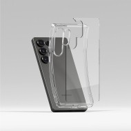 Удароустойчив твърд кейс за Samsung Galaxy S25 ultra от Ringke Fusion - Прозрачен