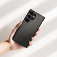 Удароустойчив твърд кейс за Samsung Galaxy S25 Ultra от Ringke Fusion - Черен