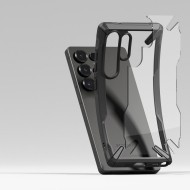 Удароустойчив кейс за Samsung Galaxy S25 Ultra от Ringke Fusion X - Black