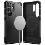 Удароустойчив, силиконов кейс с MagSafe за Samsung Galaxy S25 Ultra от Ringke Rugged Gear - Камуфлажен