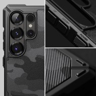 Удароустойчив, силиконов кейс с MagSafe за Samsung Galaxy S25 Ultra от Ringke Rugged Gear - Камуфлажен