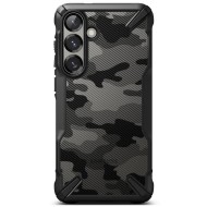 Удароустойчив кейс за Samsung Galaxy S25 Plus от Ringke Fusion X - Camo Black