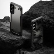 Удароустойчив кейс за Samsung Galaxy S25 Plus от Ringke Fusion X - Camo Black
