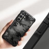 Удароустойчив кейс за Samsung Galaxy S25 Plus от Ringke Fusion X - Camo Black