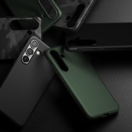 Удароустойчив кейс за Samsung Galaxy S25 от Ringke Onyx - Dark Green