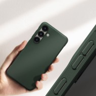 Удароустойчив кейс за Samsung Galaxy S25 от Ringke Onyx - Dark Green