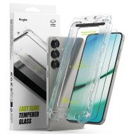 2 х Стъклен протектор за дисплей на Samsung Galaxy S25 от Ringke Easy Slide 2-Pack - Прозрачен