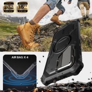 360 градусов кейс с MagSafe за Samsung Galaxy S25 от Supcase IBLSN ArmorBox Mag - Black