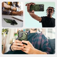 360 градусов кейс с MagSafe за Samsung Galaxy S25 от Supcase IBLSN ArmorBox Mag - Guldan