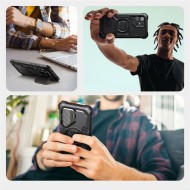 360 градусов кейс с MagSafe за Samsung Galaxy S25 Ultra от Supcase IBLSN ArmorBox Mag - Black