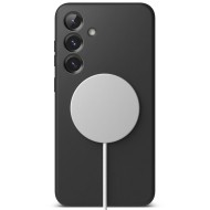 Силиконов кейс с MagSafe за Samsung Galaxy S25 от Ringke Silicone Magnetic - Black