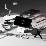 Силиконов кейс с MagSafe за Samsung Galaxy S25 от Ringke Silicone Magnetic - Black