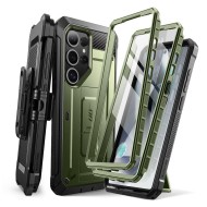 360 градусов кейс с щипка за колан за Samsung Galaxy S25 Ultra от Supcase Unicorn Beetle Pro 2-set - Guldan
