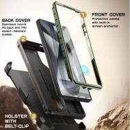 360 градусов кейс с щипка за колан за Samsung Galaxy S25 Ultra от Supcase Unicorn Beetle Pro 2-set - Guldan