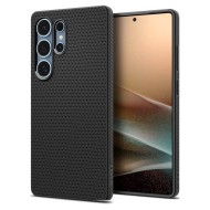 Силиконов кейс за Samsung Galaxy S25 Ultra от Spigen Liquid Air - Matte Black