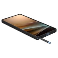 Силиконов кейс за Samsung Galaxy S25 Ultra от Spigen Liquid Air - Matte Black