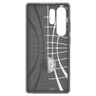 Силиконов кейс за Samsung Galaxy S25 Ultra от Spigen Liquid Air - Marble Grey