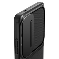 Кейс с капак за камерата за Samsung Galaxy S25 Ultra от Spigen Optik Armor - Черен