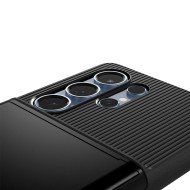 Удароустойчив кейс с MagSafe за Samsung Galaxy S25 Ultra от Spigen Slim Armor Mag - Black