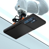 Удароустойчив кейс с MagSafe за Samsung Galaxy S25 Ultra от Spigen Slim Armor Mag - Black