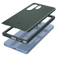 Тънък кейс с MagSafe за Samsung Galaxy S25 Ultra от Spigen Thin Fit Mag - Abyss Green
