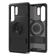 Удароустойчив кейс с MagSafe за Samsung Galaxy S25 Ultra от Spigen Slim Armor Mag - Black